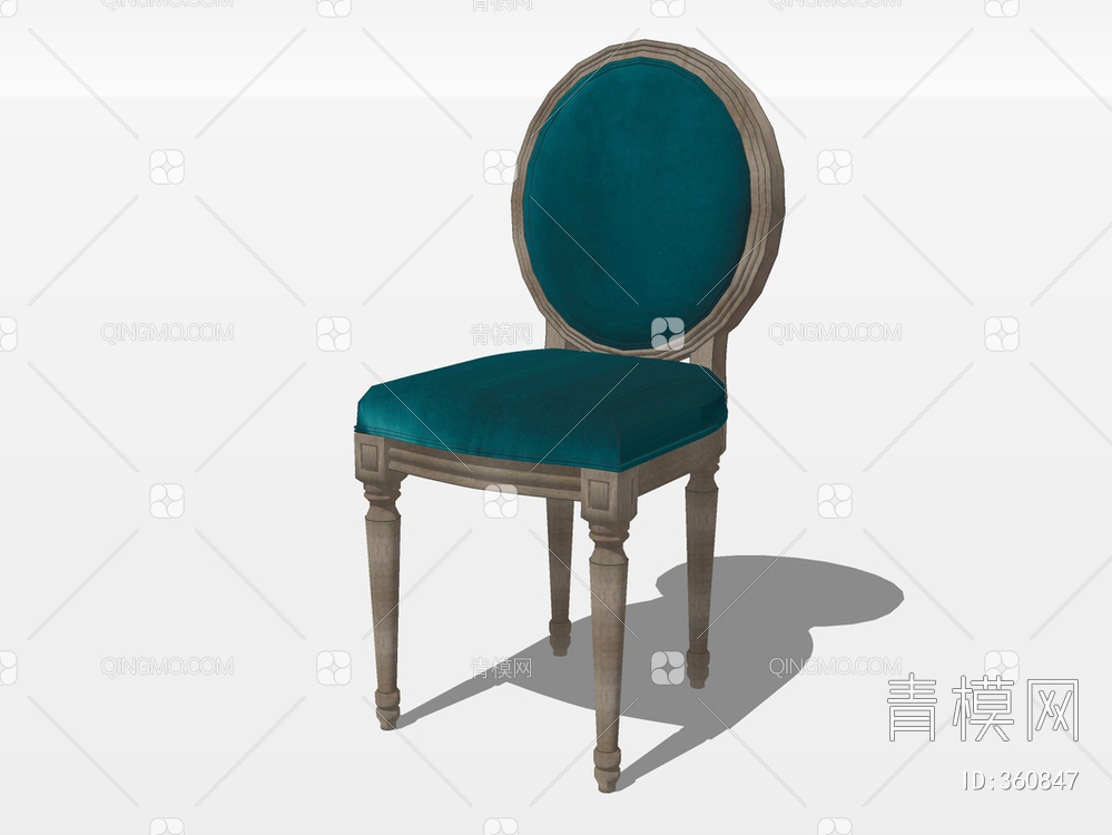 单椅SU模型下载【ID:360847】
