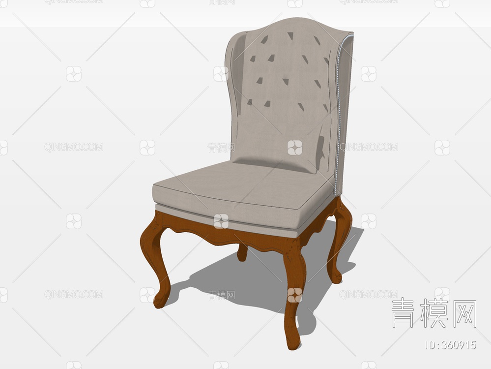 单椅SU模型下载【ID:360915】