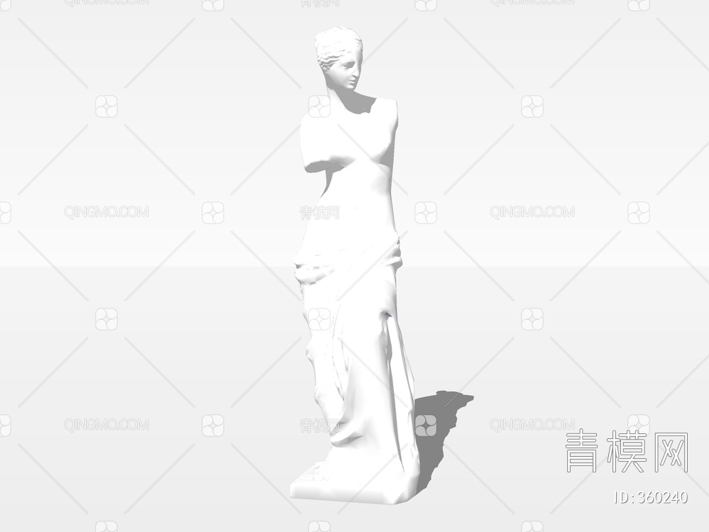 雕塑SU模型下载【ID:360240】