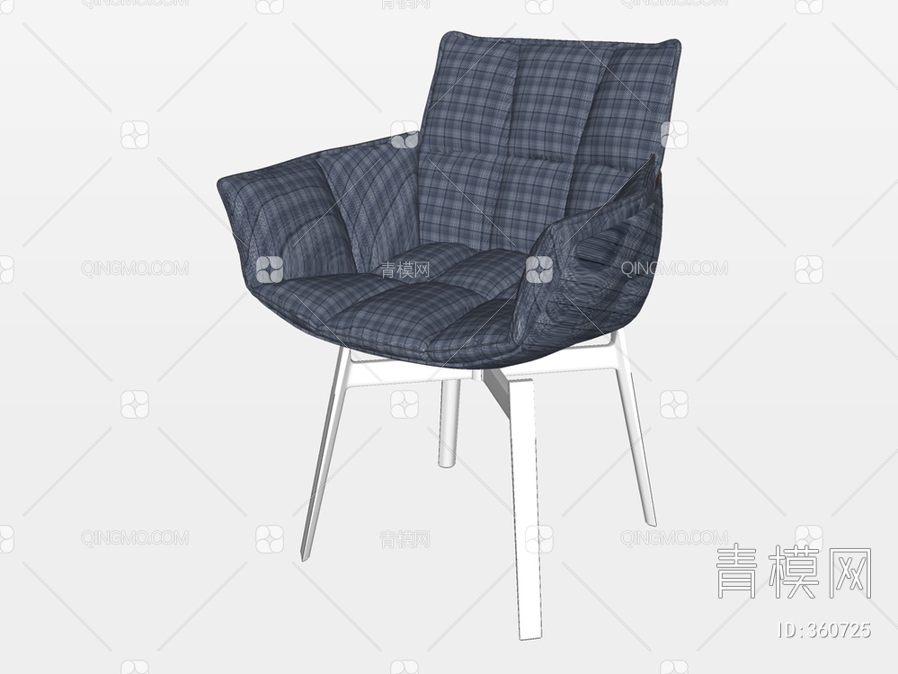 单椅SU模型下载【ID:360725】