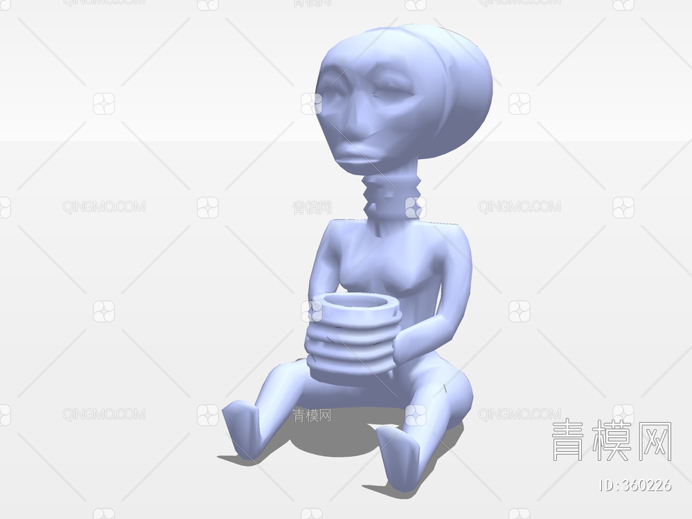 雕塑SU模型下载【ID:360226】
