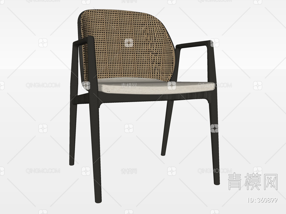 单椅SU模型下载【ID:360899】