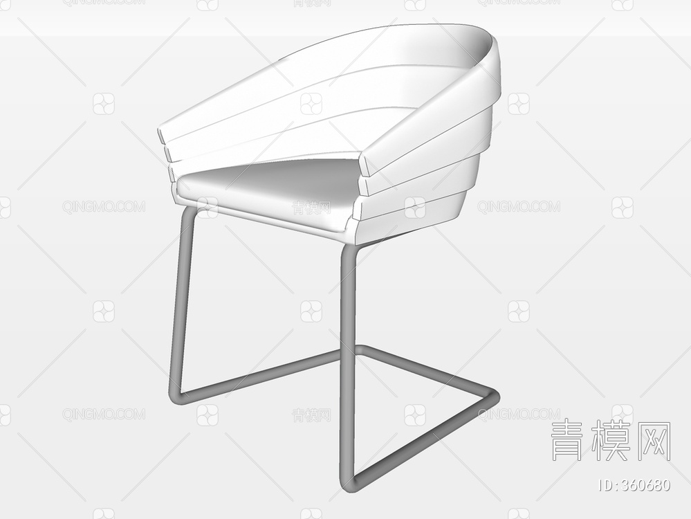 单椅SU模型下载【ID:360680】
