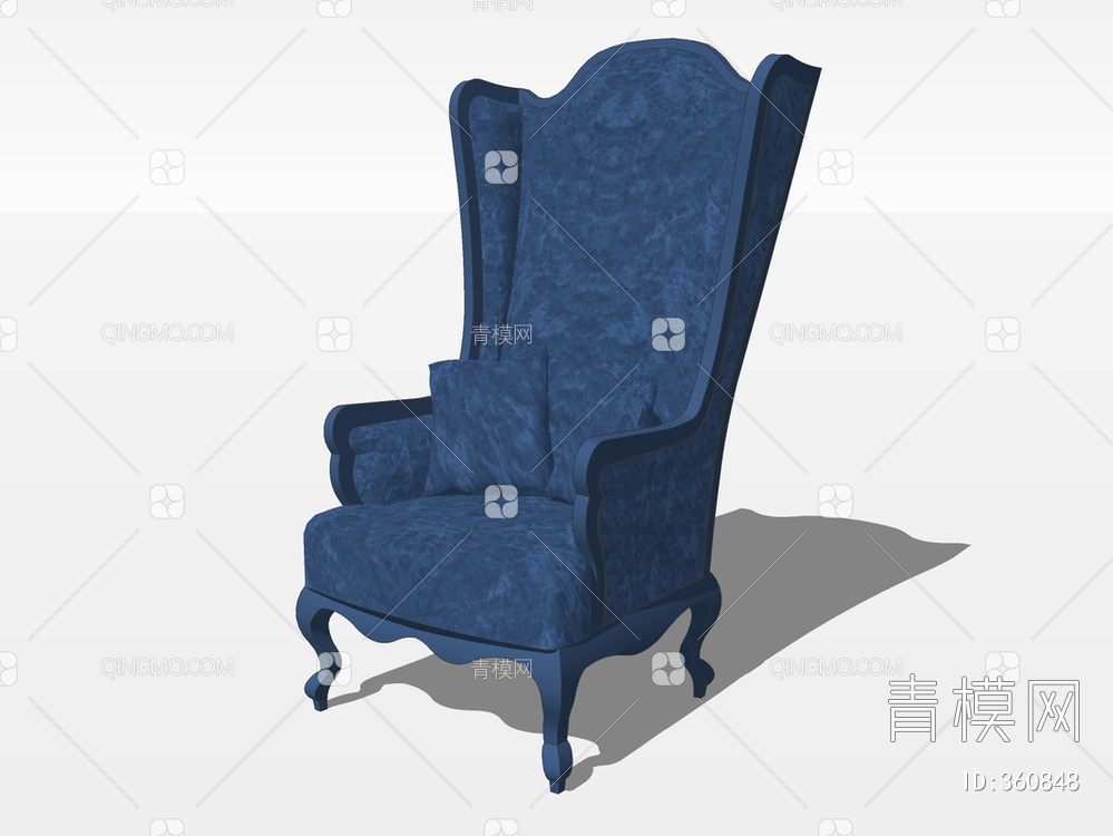 单椅SU模型下载【ID:360848】