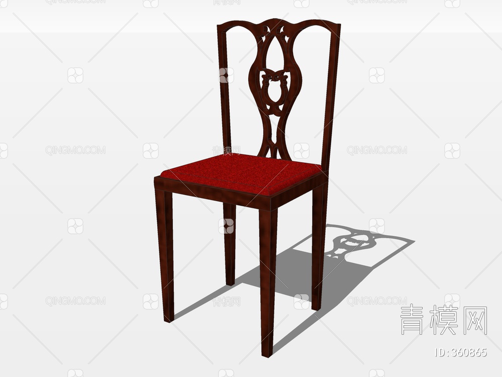 单椅SU模型下载【ID:360865】