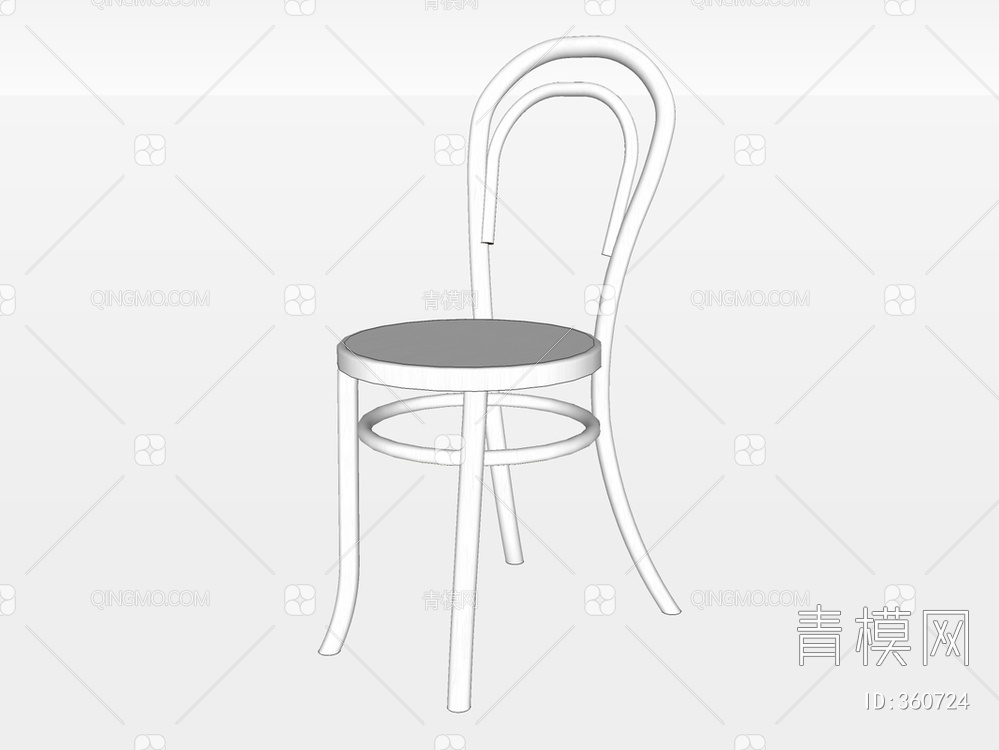 单椅SU模型下载【ID:360724】