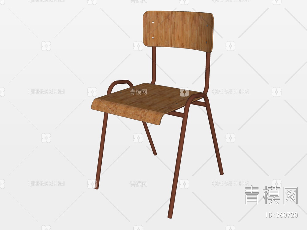 单椅SU模型下载【ID:360720】