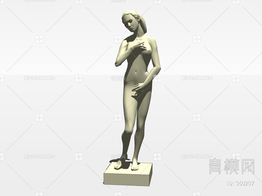 雕塑SU模型下载【ID:360207】