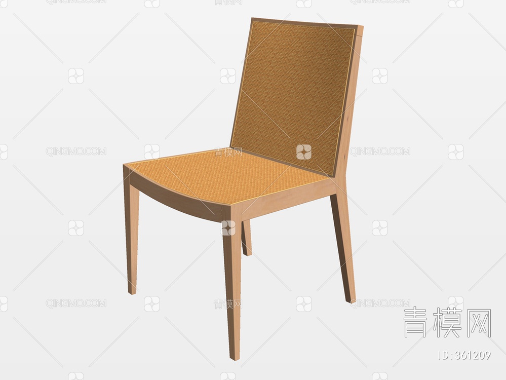单椅SU模型下载【ID:361209】