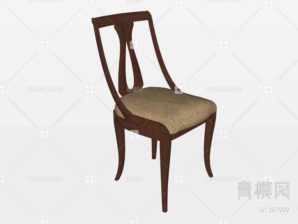 单椅SU模型下载【ID:361099】