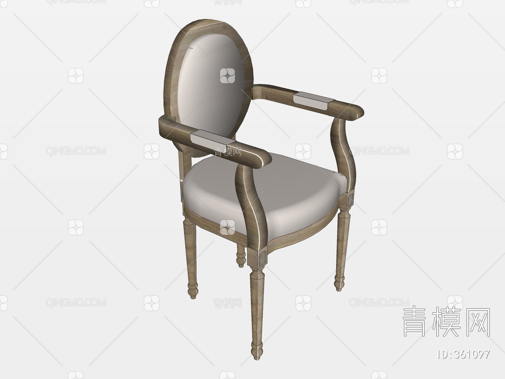 单椅SU模型下载【ID:361097】