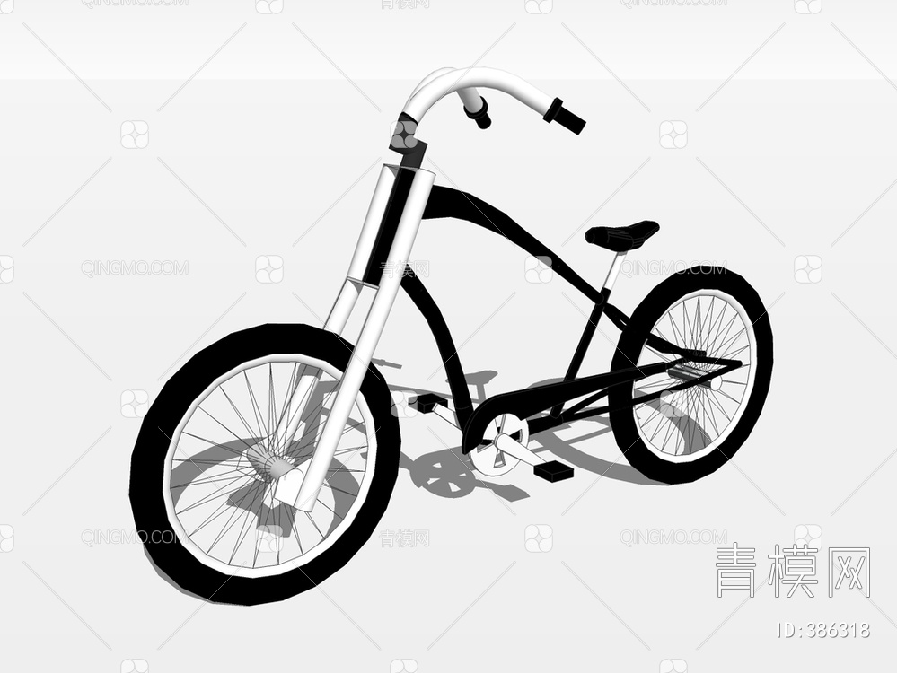 自行车SU模型下载【ID:386318】