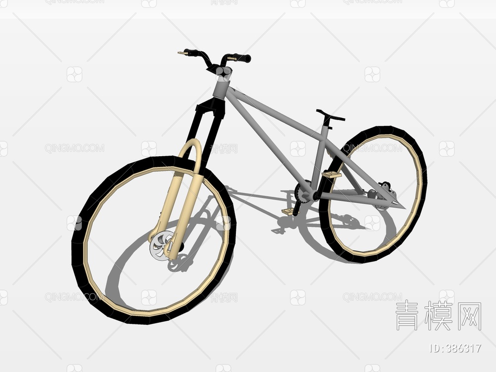 自行车SU模型下载【ID:386317】
