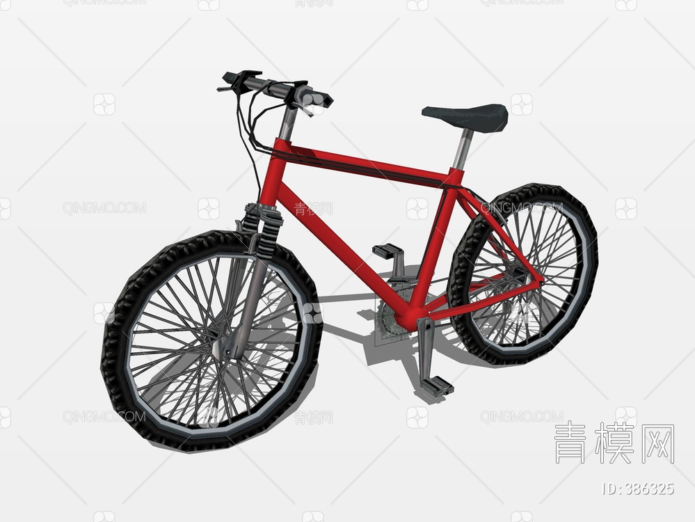自行车SU模型下载【ID:386325】