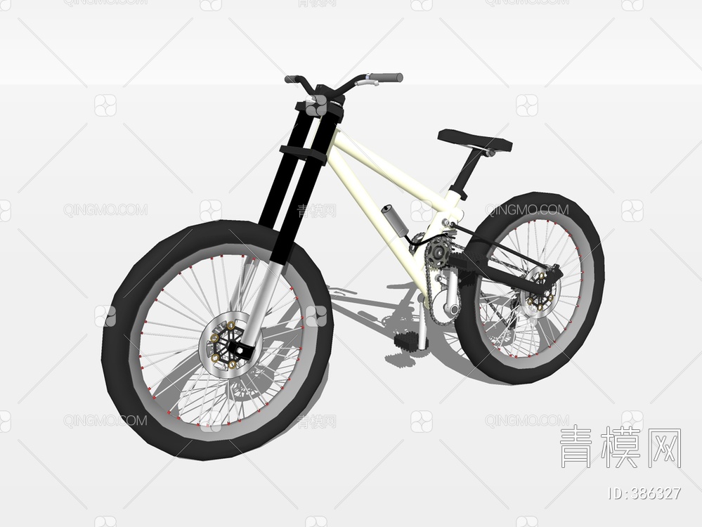 自行车SU模型下载【ID:386327】