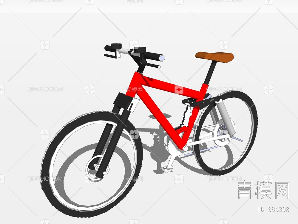 自行车SU模型下载【ID:386308】