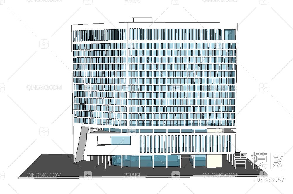 医院SU模型下载【ID:388057】