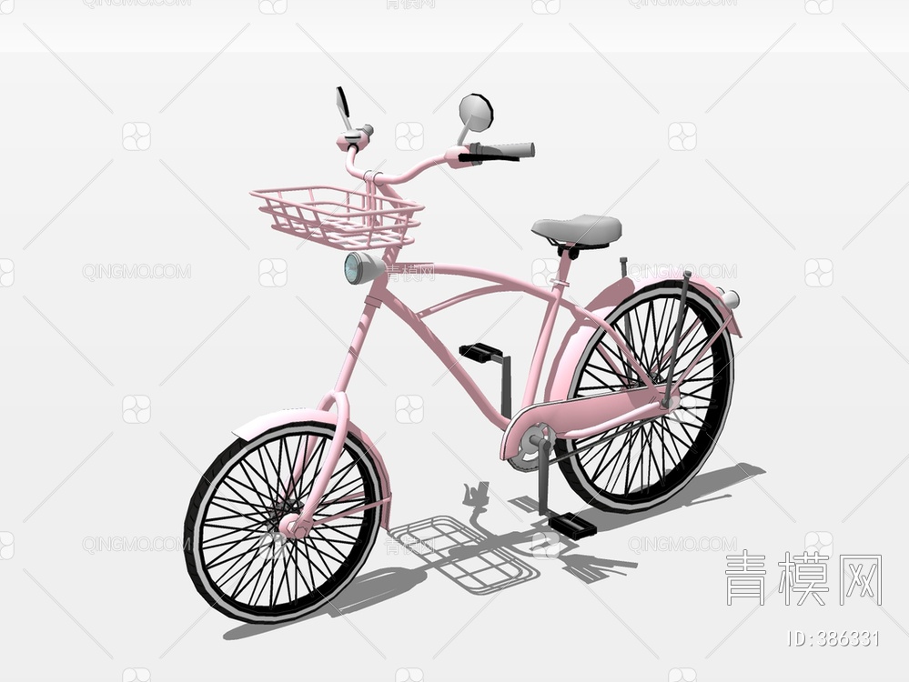 自行车SU模型下载【ID:386331】
