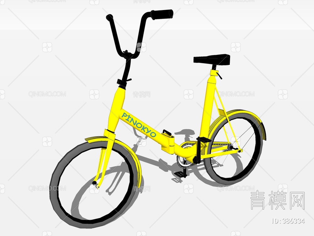 自行车SU模型下载【ID:386334】