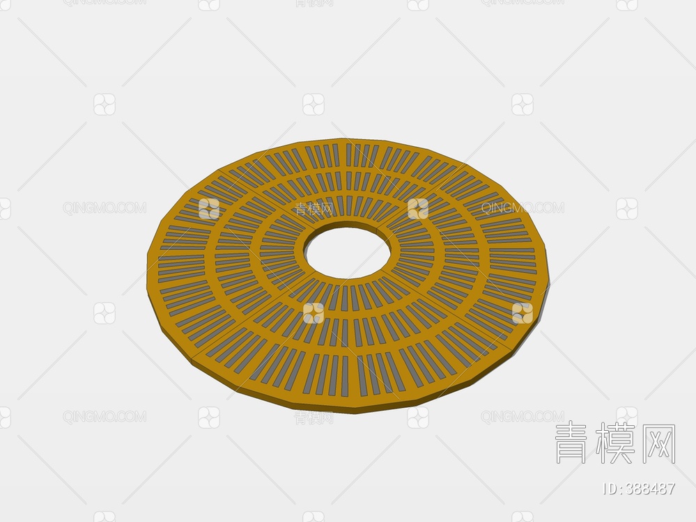 树篦子SU模型下载【ID:388487】