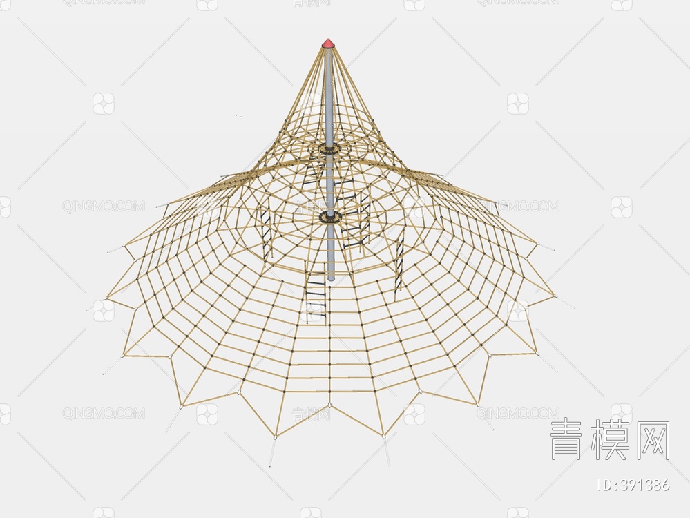 儿童游乐器材设施SU模型下载【ID:391386】