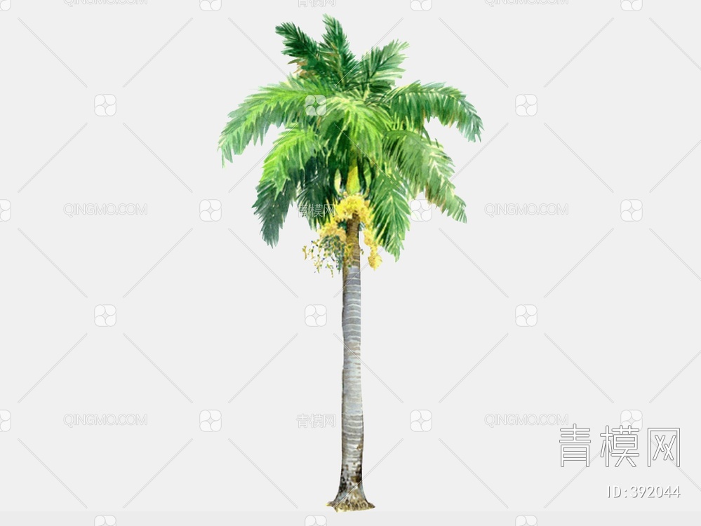 棕榈树SU模型下载【ID:392044】