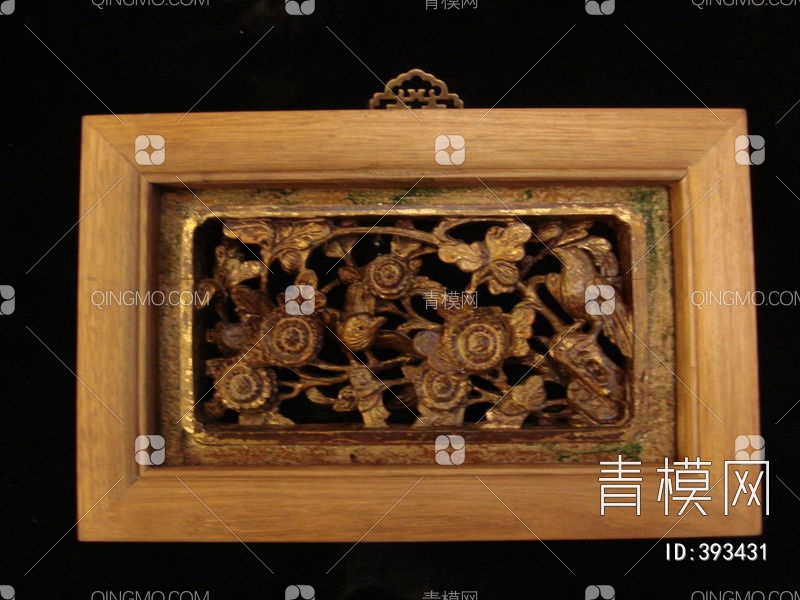 浮雕木雕花贴图下载【ID:393431】