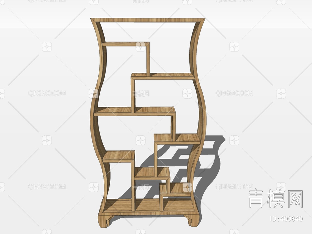 博古架SU模型下载【ID:400840】