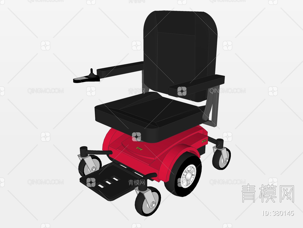 轮椅SU模型下载【ID:380145】