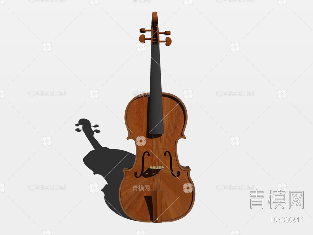 大提琴SU模型下载【ID:380611】