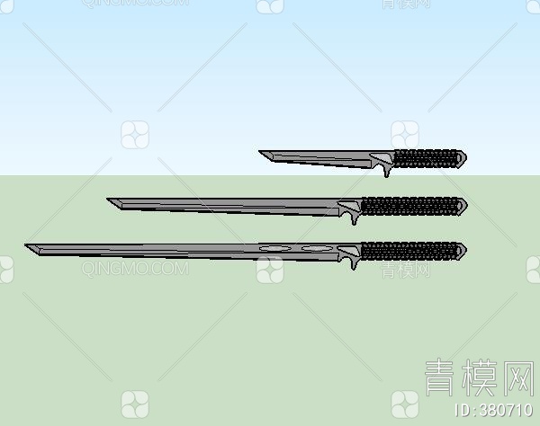 刀具SU模型下载【ID:380710】