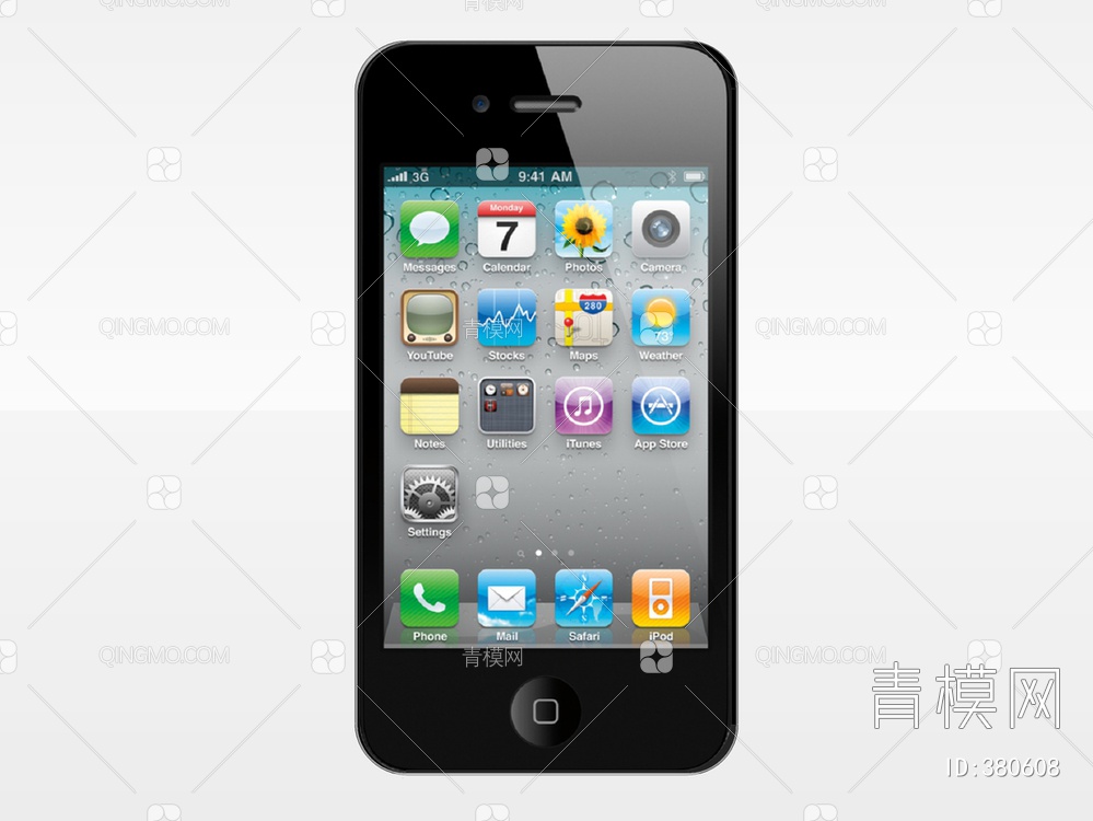 iPhone 4SU模型下载【ID:380608】