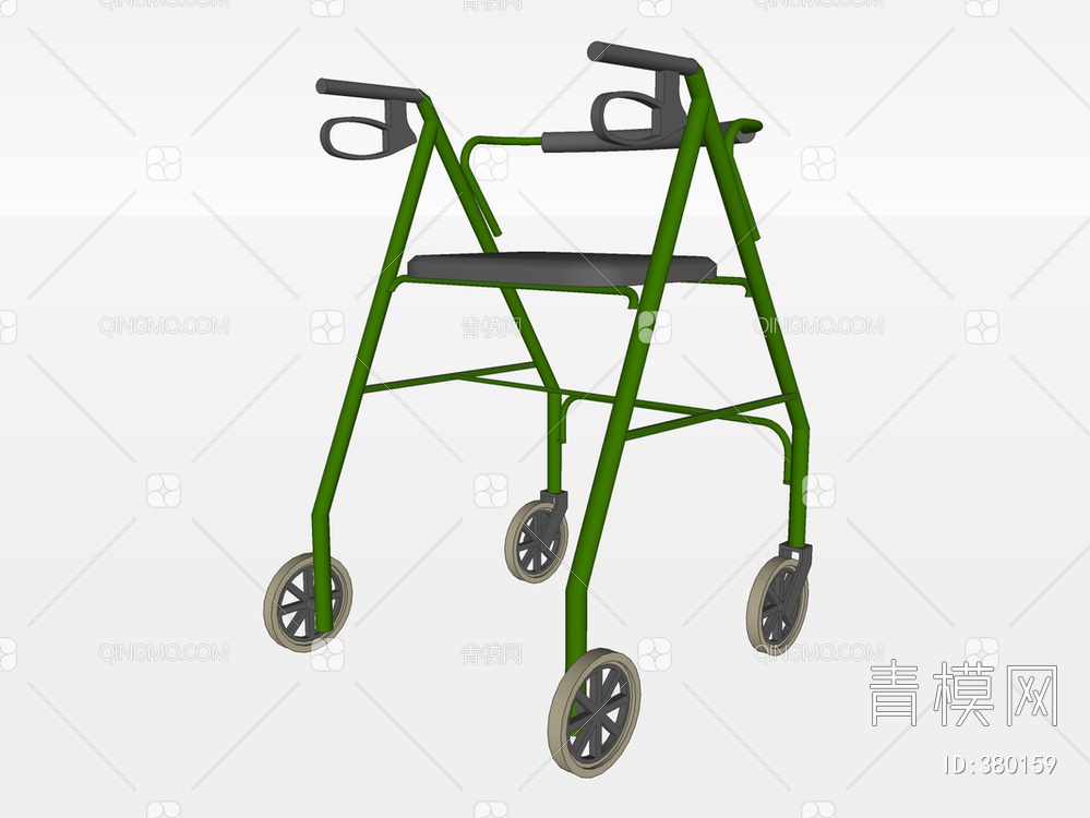 轮椅SU模型下载【ID:380159】