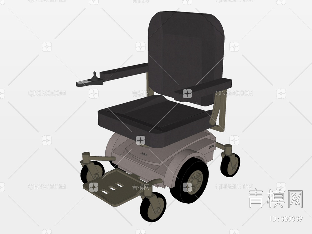 轮椅SU模型下载【ID:380339】