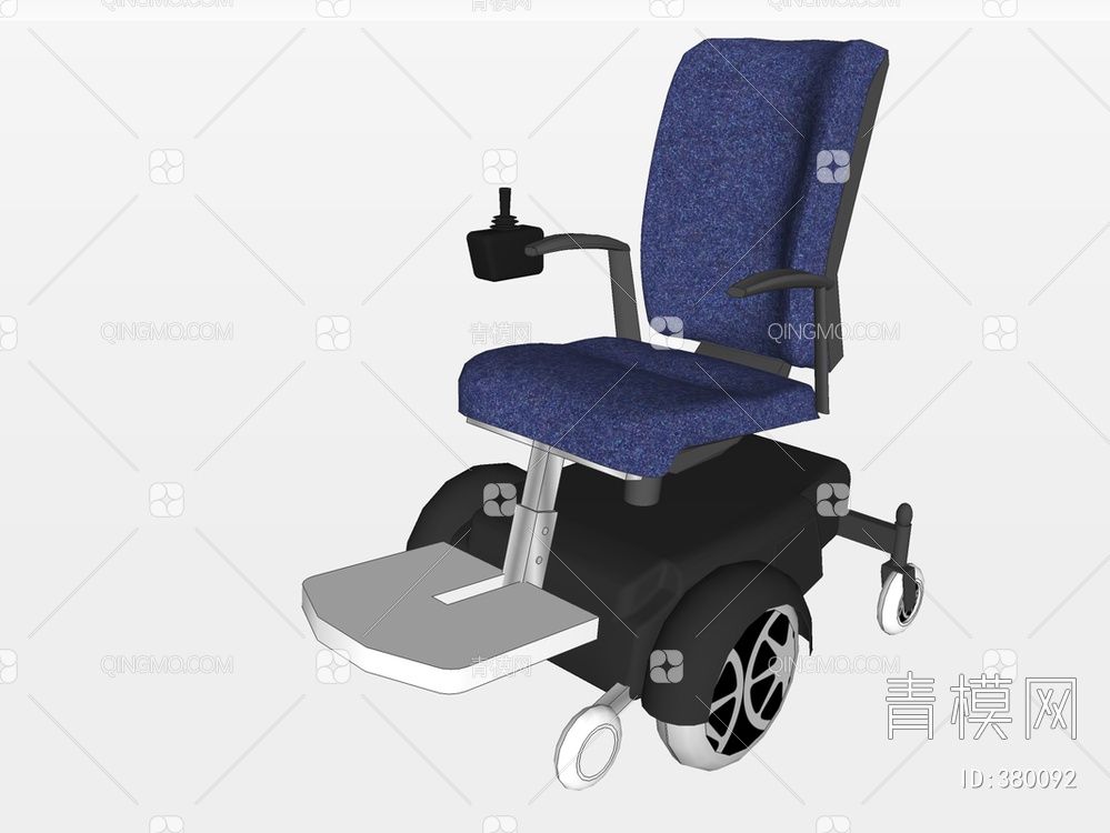 轮椅SU模型下载【ID:380092】