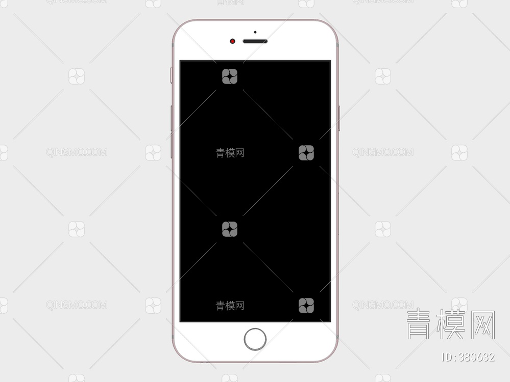 苹果手机SU模型下载【ID:380632】