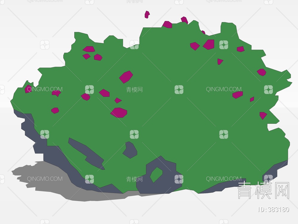 灌木SU模型下载【ID:383180】
