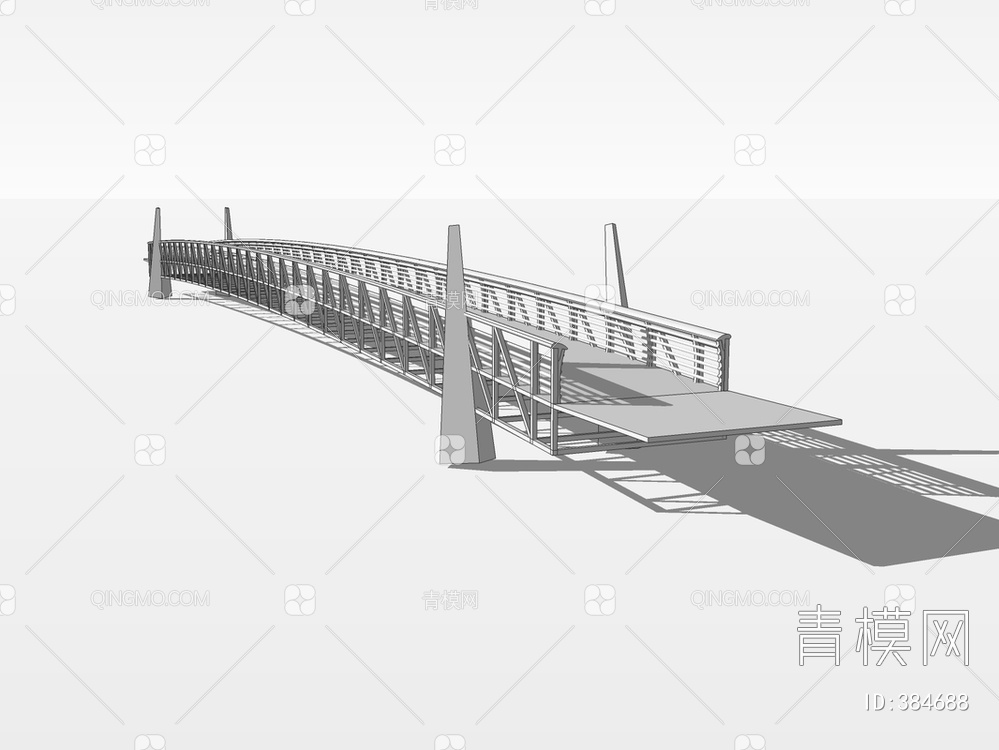 桥SU模型下载【ID:384688】
