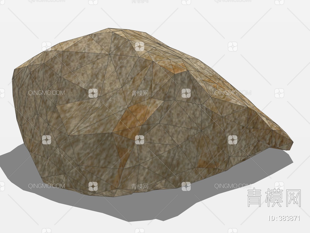 石头SU模型下载【ID:383871】
