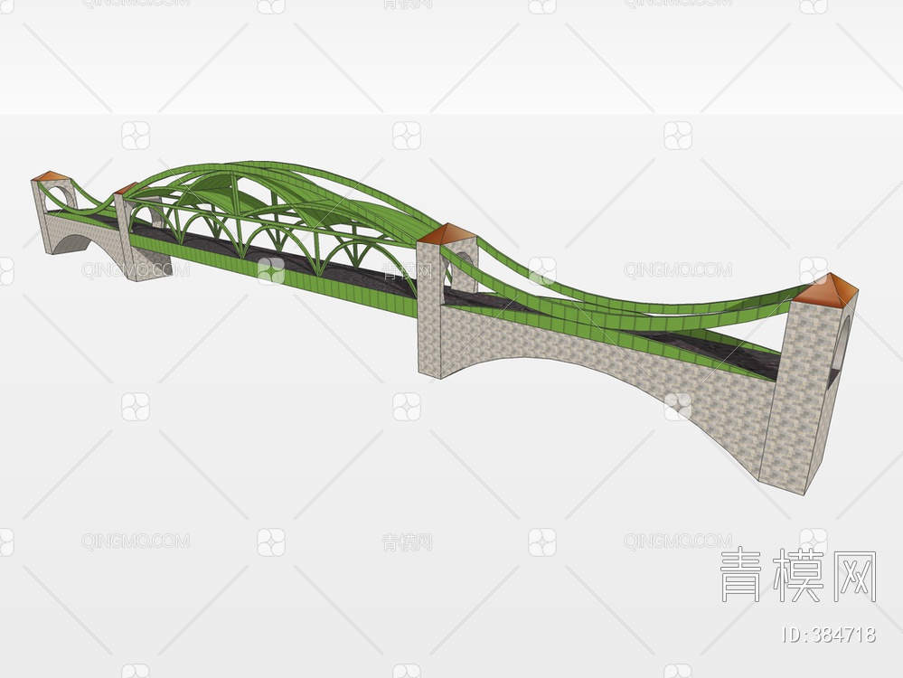 大桥SU模型下载【ID:384718】
