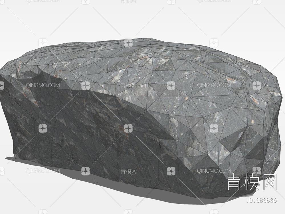 石头SU模型下载【ID:383836】