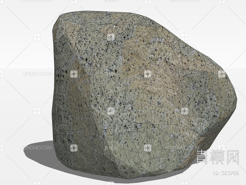 石头SU模型下载【ID:383908】