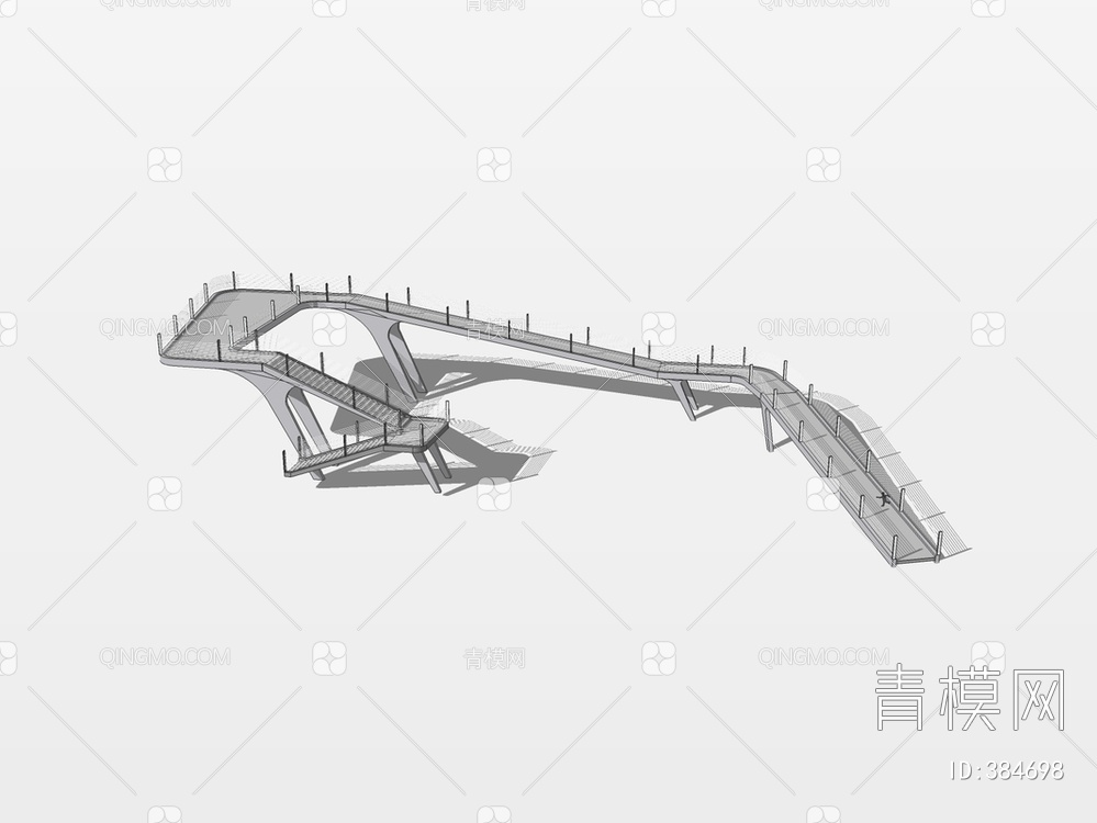 桥SU模型下载【ID:384698】