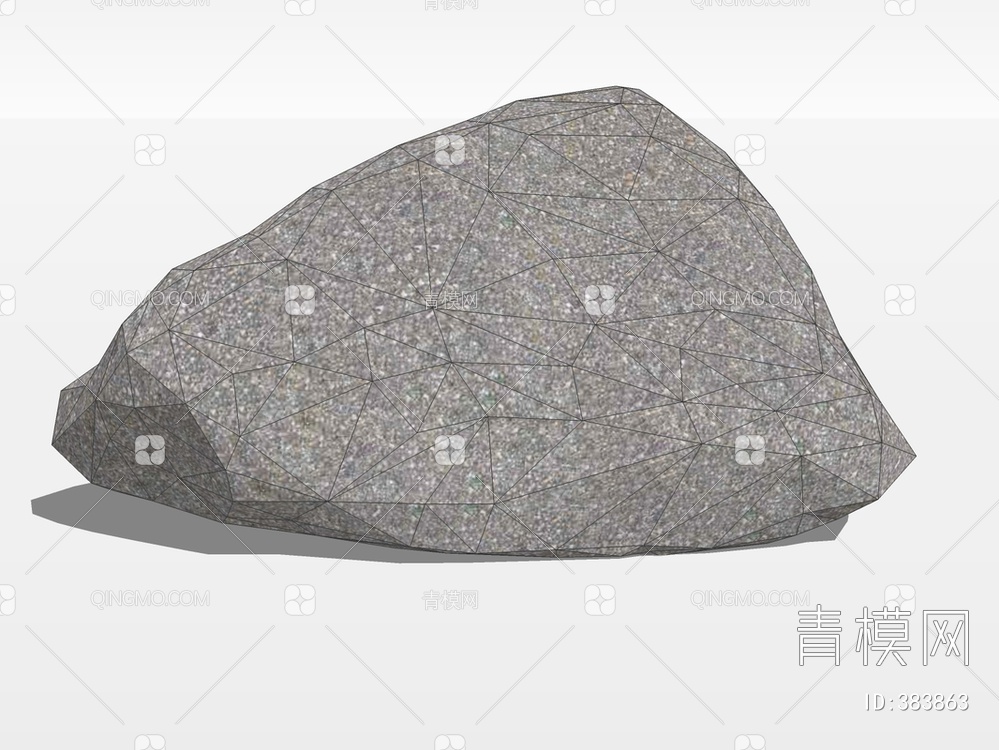 石头SU模型下载【ID:383863】