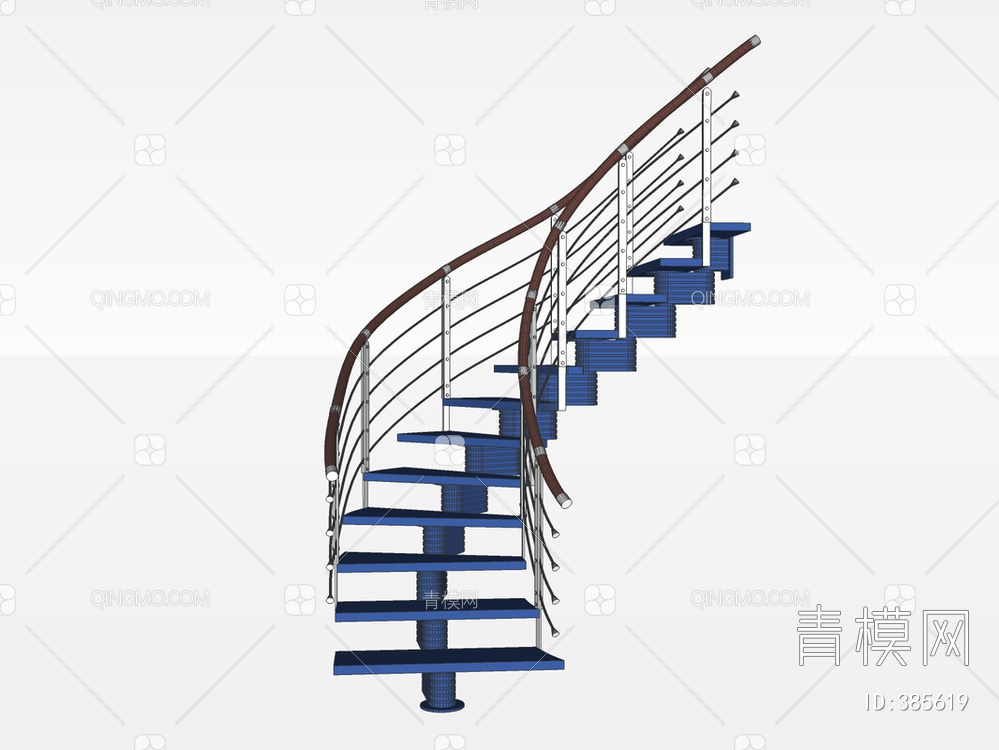 楼梯SU模型下载【ID:385619】