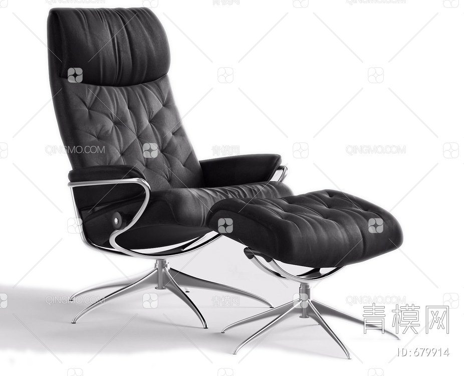 挪威思特莱斯 办公椅3D模型下载【ID:679914】