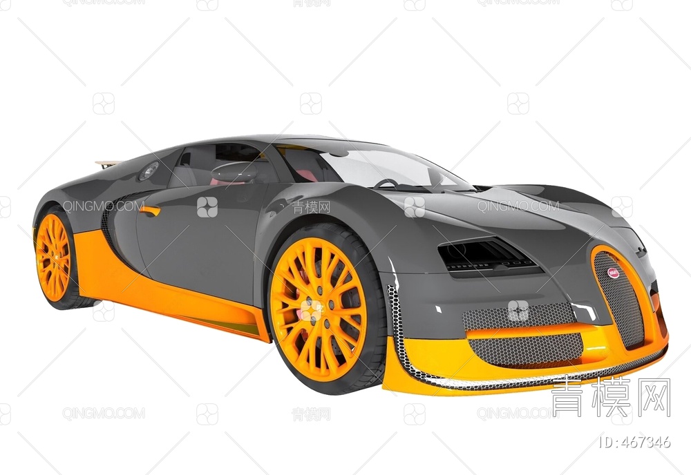 汽车3D模型下载【ID:467346】