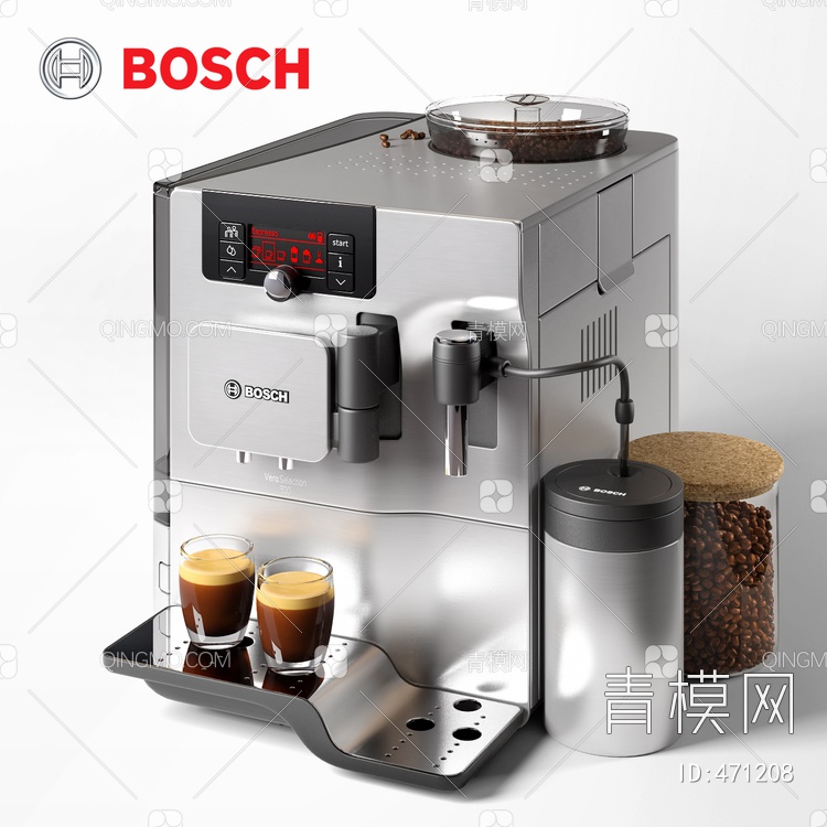 咖啡机电器3D模型下载【ID:471208】