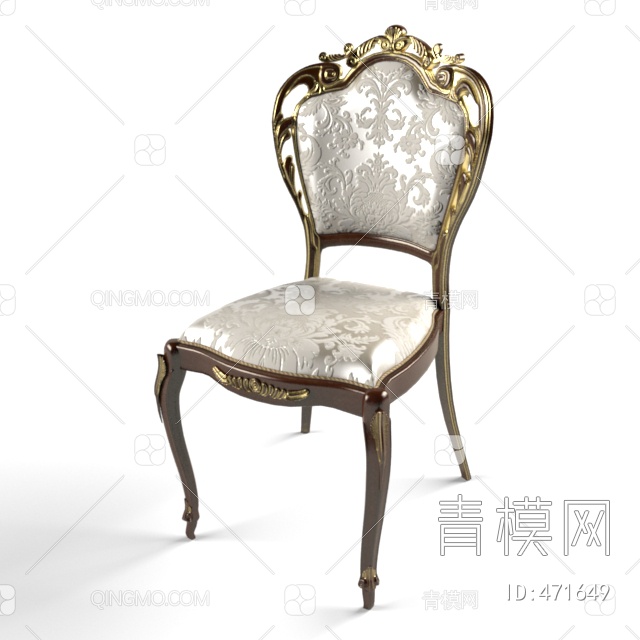 沙发椅3D模型下载【ID:471649】