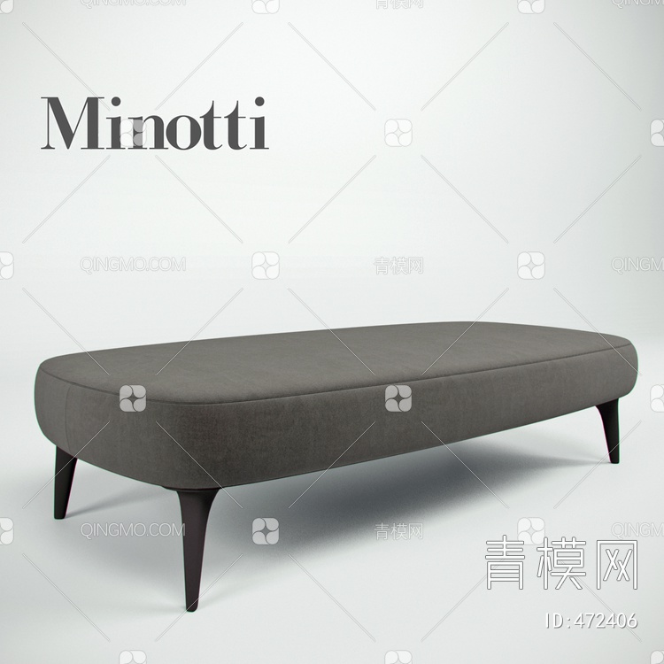 Minotti 长凳3D模型下载【ID:472406】